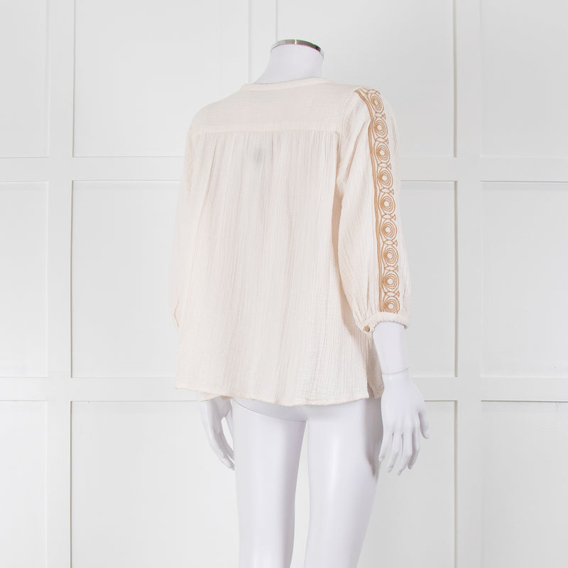 Mos Mosh White Laura Barca Blouse