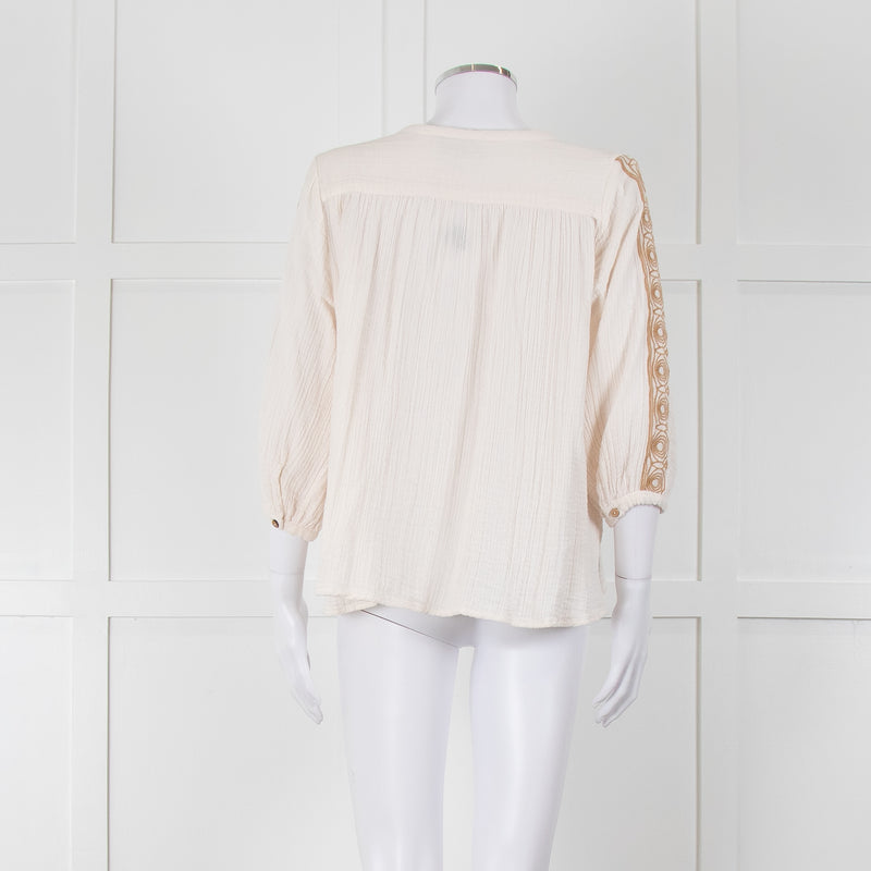 Mos Mosh White Laura Barca Blouse