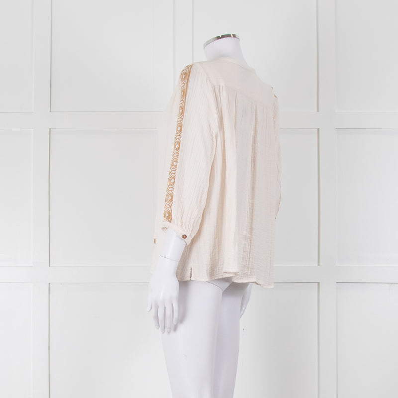 Mos Mosh White Laura Barca Blouse