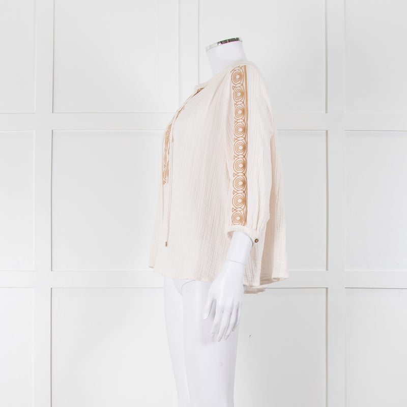 Mos Mosh White Laura Barca Blouse