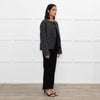 Brunello Cucinelli Grey Sequinned Lined Cardigan
