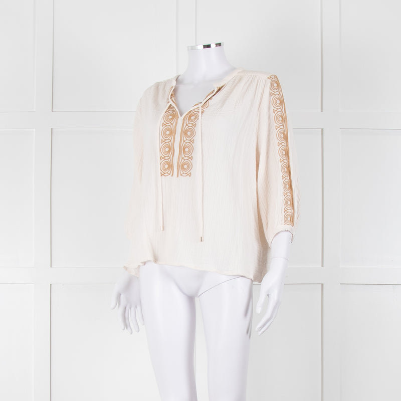 Mos Mosh White Laura Barca Blouse
