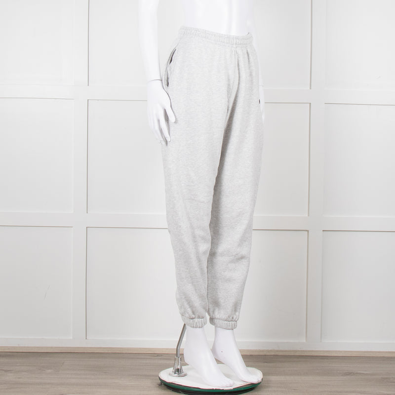 Rotate Grey Joggers With Logo On Front