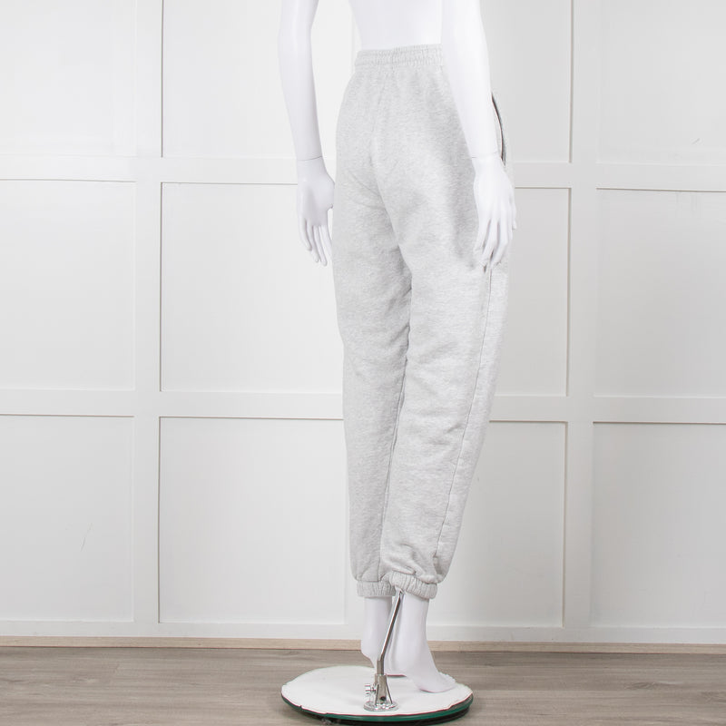 Rotate Grey Joggers With Logo On Front