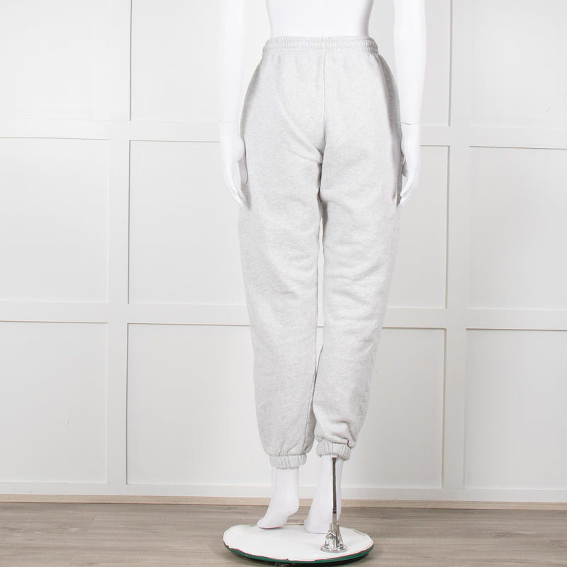 Rotate Grey Joggers With Logo On Front