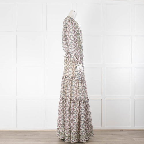 Isabel Marant Silk Mafezia Printed Maxi Dress