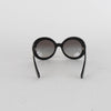 Prada Black Round Swirl Baroque Sunglasses