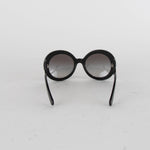 Prada Black Round Swirl Baroque Sunglasses