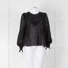 Scarlett Poppies Black Broderie Anglaise Top