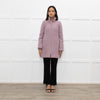 J Crew Lilac Zip Up Wool Short Coat