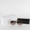 Christian Dior Bobby Oversized Aviator Sunglasses with Grey