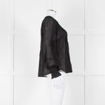Scarlett Poppies Black Broderie Anglaise Top