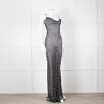 Rat & Boa Black And White Polka Dot Maxi Dress