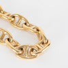 Tilly Sveaas Gold Chunky Anchor Linked Bracelet