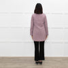 J Crew Lilac Zip Up Wool Short Coat