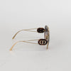 Christian Dior Bobby Oversized Aviator Sunglasses with Grey