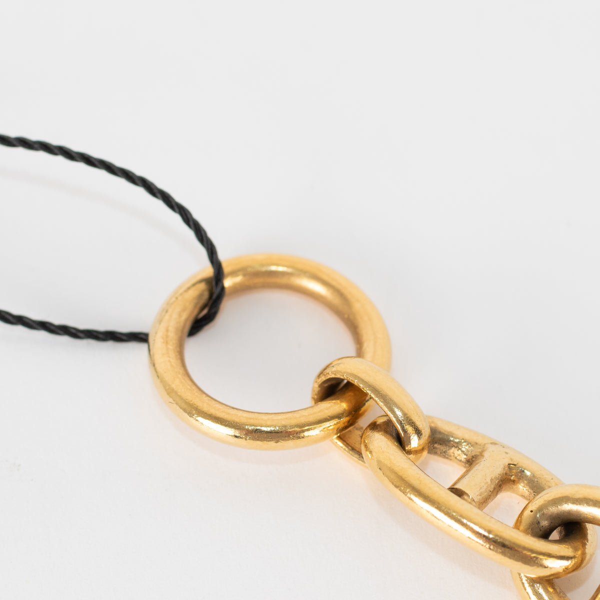 Tilly Sveaas Gold Chunky Anchor Linked Bracelet