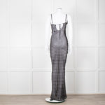 Rat & Boa Black And White Polka Dot Maxi Dress
