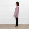 J Crew Lilac Zip Up Wool Short Coat