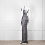 Rat & Boa Black And White Polka Dot Maxi Dress