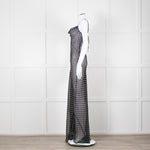 Rat & Boa Black And White Polka Dot Maxi Dress