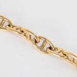 Tilly Sveaas Gold Chunky Anchor Linked Bracelet