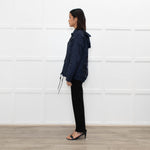 Burberry Brit Lightweight Navy Zip Pocket Parka Jacket