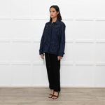Burberry Brit Lightweight Navy Zip Pocket Parka Jacket