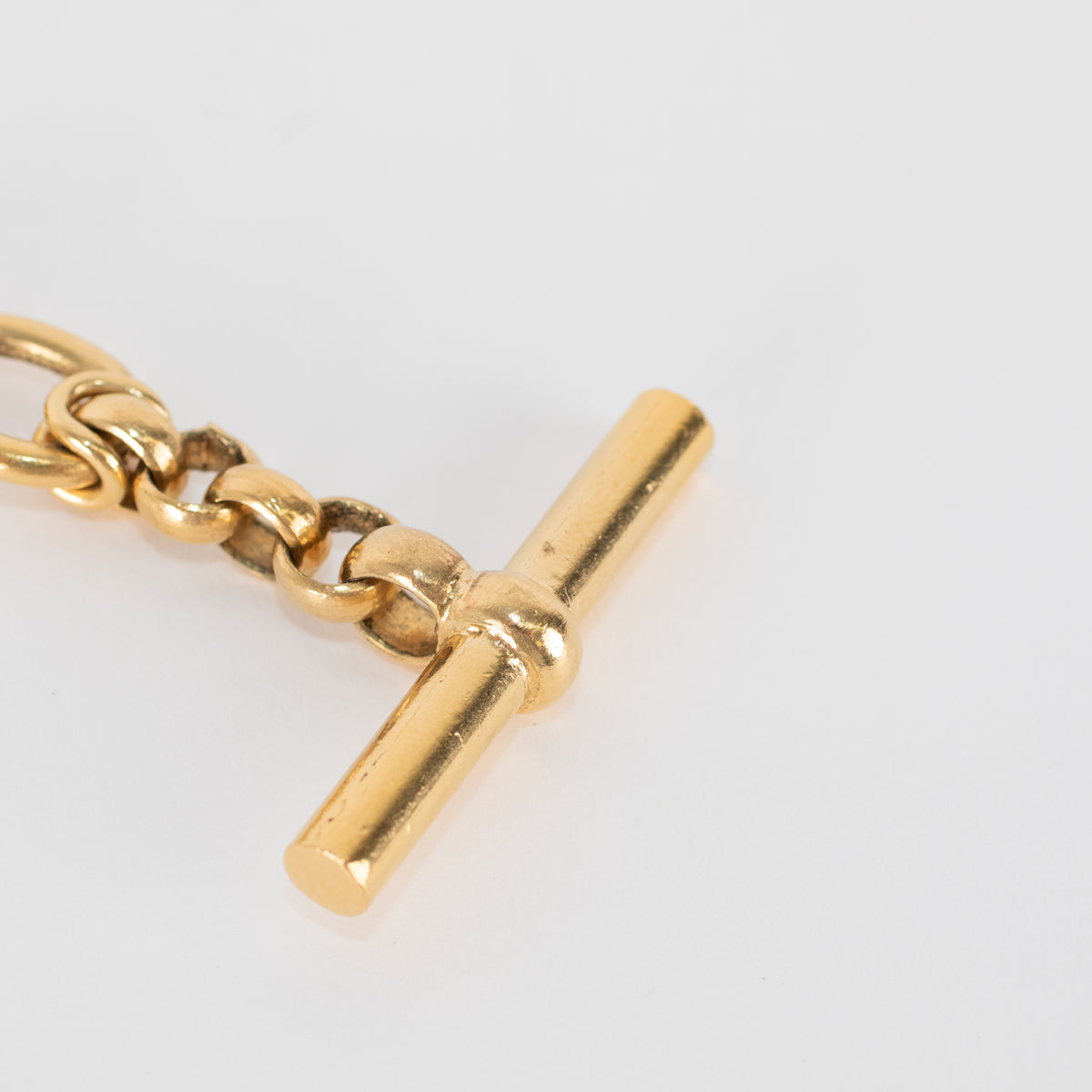Tilly Sveaas Small Gold Interlock Bracelet