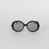 Chloe Black Mirtha Mat Round Sunglasses