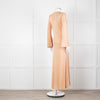 Dodo Bar Or Nude Shimmer Maxi Dress With Buckle