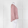 Molin Red Floral Long Sleeve Top