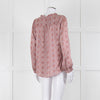 Molin Red Floral Long Sleeve Top