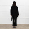 Isabel Marant Etoile Black Wool Belted Soft Jacket