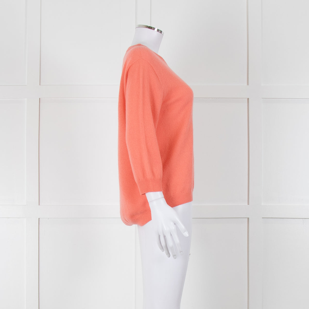 Delicate Love Coral Cashmere Round Neck Jumper