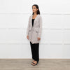 Johnstons Of Elgin Taupe Cashmere Belted Long Cardigan