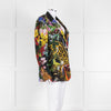 Roberto Cavalli Graphic Floral Mens Blazer