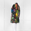 Roberto Cavalli Graphic Floral Mens Blazer