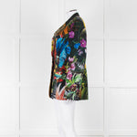 Roberto Cavalli Graphic Floral Mens Blazer