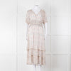 Dea Kudibal Cream Pastel Pattern Cathy Dress