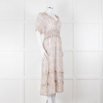 Dea Kudibal Cream Pastel Pattern Cathy Dress
