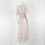 Dea Kudibal Cream Pastel Pattern Cathy Dress