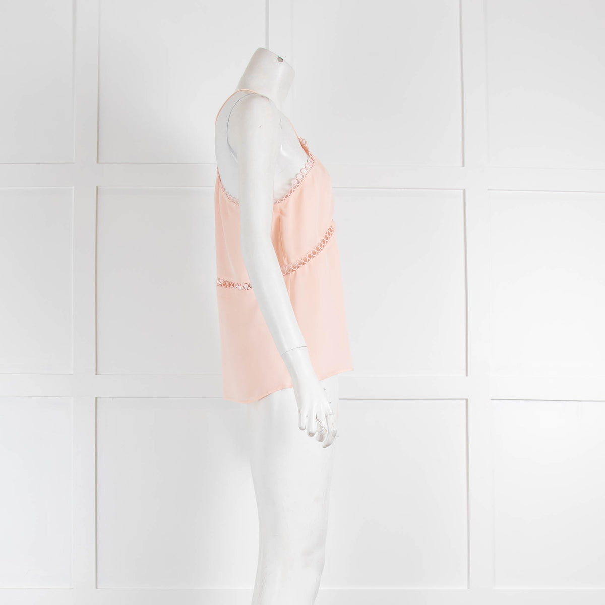Cami NYC Peach Halter Neck Cami Top