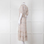 Dea Kudibal Cream Pastel Pattern Cathy Dress