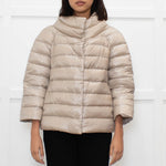 Herno Light Beige Puffer Jacket