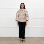 Herno Light Beige Puffer Jacket