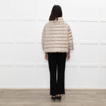 Herno Light Beige Puffer Jacket