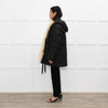 Max & Co Black Fur Trimmed Quilted Down Coat