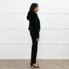 7 For All Mankind Green Faux Fur Jacket