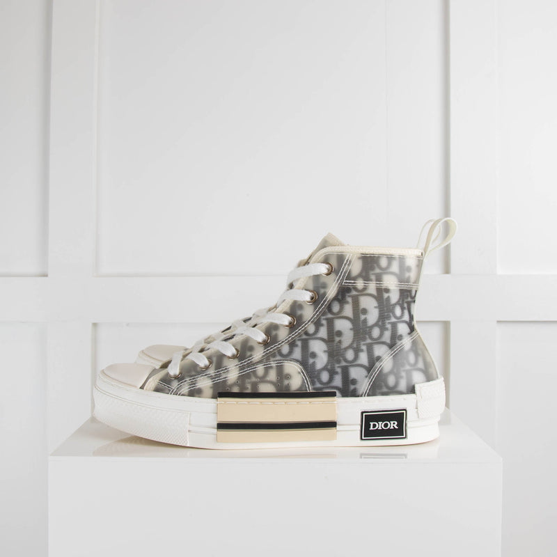 Dior B23 High Top Oblique Trainers